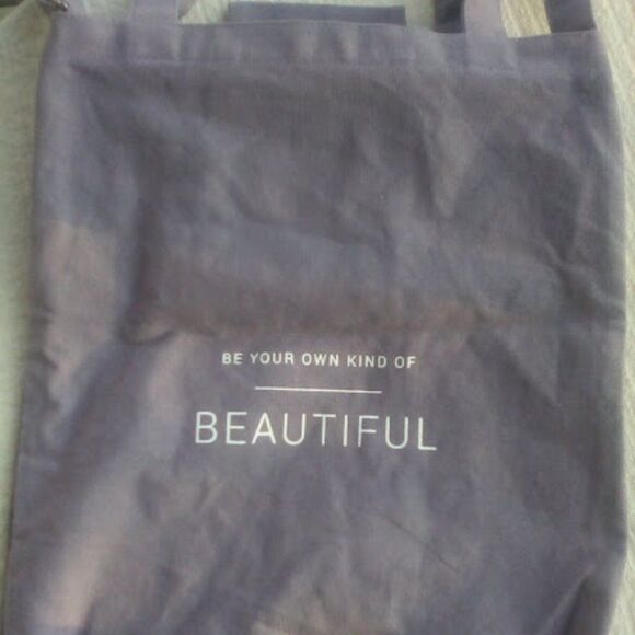 Adore Me Be Your Own Kind Of Beautiful Gray Cross Body Shoulder Bag Tote - Picture 2 of 7